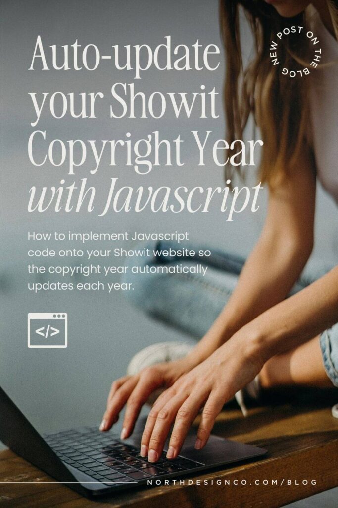 auto-update your Showit copyright year with javascript